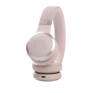 JBL Live 460NC - Rose - Wireless on-ear NC headphones - Detailshot 4